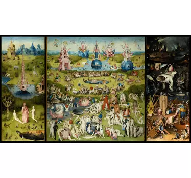 Muursticker Tuin der lusten - TenStickers