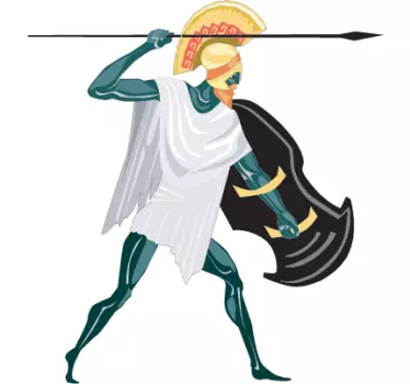 Sticker Griekse god Zeus - TenStickers
