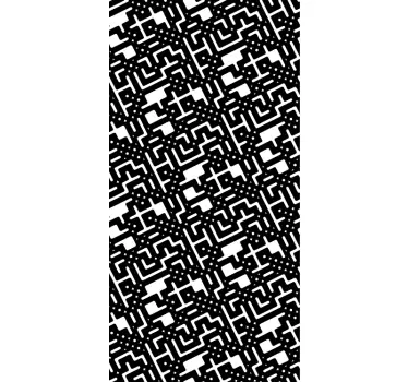 Circuits douche ramen sticker - TenStickers