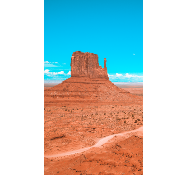 Monument valley landschap Koelkast sticker - TenStickers