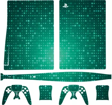 Ps5 sticker vlekkenoppervlak ontwerp - TenStickers