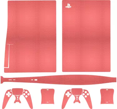 Ps5 sticker honingraatstructuur - TenStickers