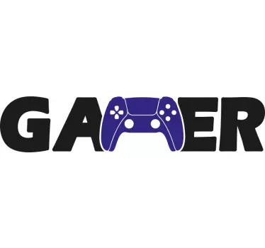 Decoratie sticker games gamer controle ontwerp - TenStickers
