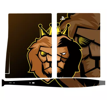 Ps4 sticker leeuwenkoning graphics - TenStickers