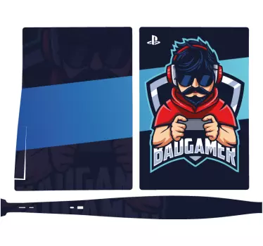 Decoratie sticker games gamer karakter ontwerp - TenStickers