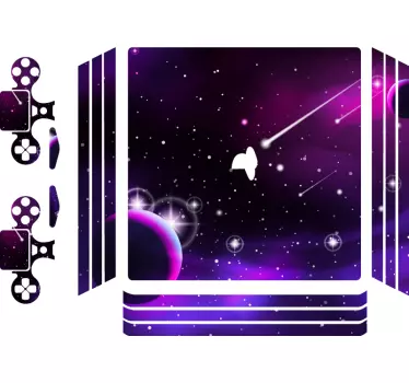 Ps4 sticker kosmisch avontuur - TenStickers