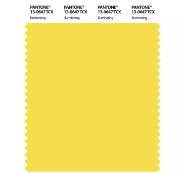 Muursticker patroon heldere verlichtende kleur - TenStickers