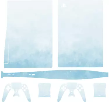Ps5 sticker aqua gaming skin - TenStickers