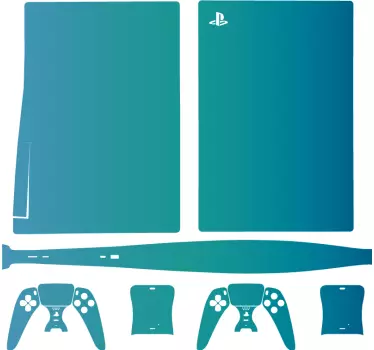 Ps5 sticker gamingconsolebeschermer - TenStickers