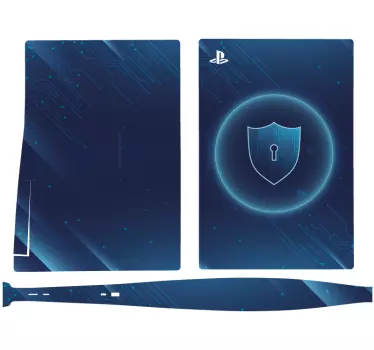 Ps5 sticker beschermhoes voor console - TenStickers