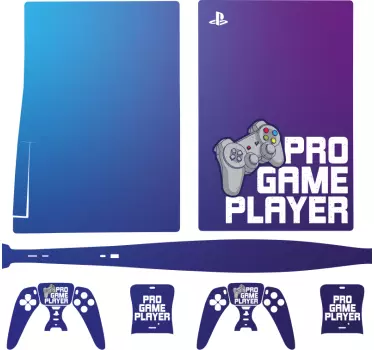 Ps5 sticker game speler accessoires - TenStickers