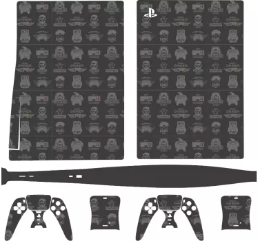 Ps5 sticker gamer speeltijd decor - TenStickers