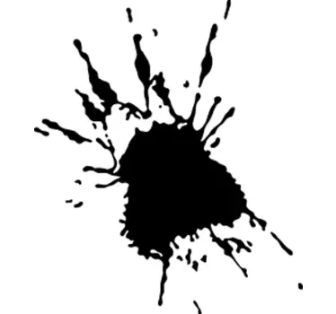 Sticker Verf Splash - TenStickers