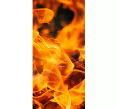 Huawei sticker vlammen en hitte - TenStickers