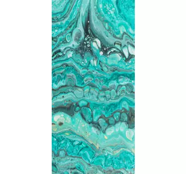 Huawei sticker turquoise vloeibaar ontwerp - TenStickers