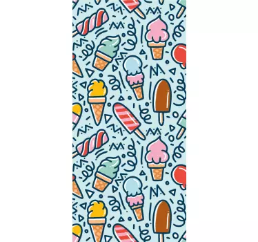 Huawei sticker ijsje genot - TenStickers