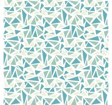 Sticker muur mozaïek - TenStickers