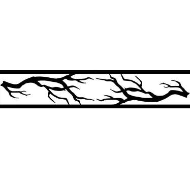 Gand stickers Eenkleurige boomtakken - TenStickers