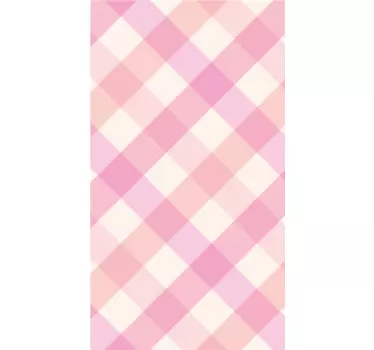 Huawei sticker roze ruitpatroon - TenStickers