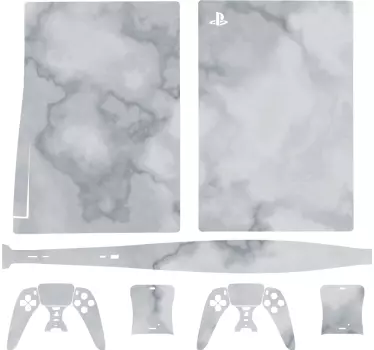 Ps5 sticker marmertextuur folie - TenStickers