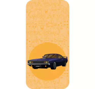 Vintage race-ontwerp huawei sticker - TenStickers