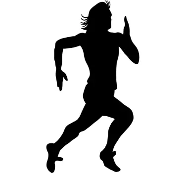 Sticker sporter sprint - TenStickers
