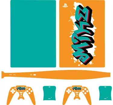 Levendige actieserie ps5 sticker - TenStickers