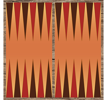 Meubel sticker backgammon - TenStickers