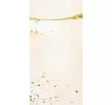 Douchedeur sticker elegante waterspatten - TenStickers