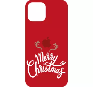 Kerst sticker feestelijk groet ontwerp - TenStickers