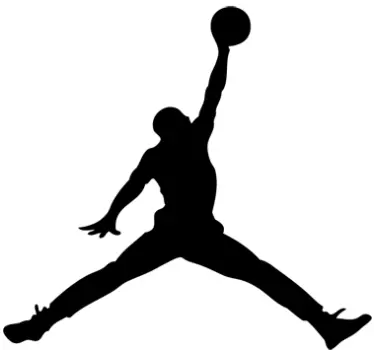 Muursticker silhouette Michael Jordan - TenStickers