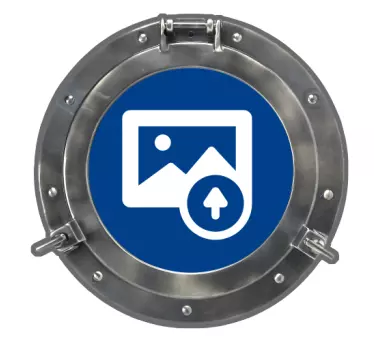 onderzeer water gepersonaliseerde sticker - TenStickers