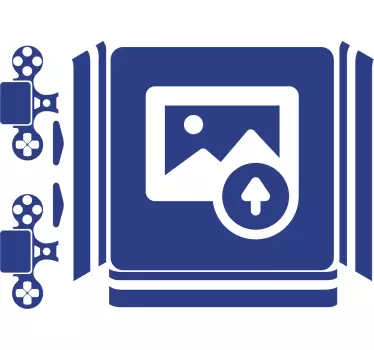 Aanpasbare Stickers voor Playstation 4 - TenStickers