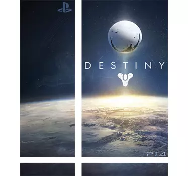 Sticker Playstation 4 Destiny - TenStickers