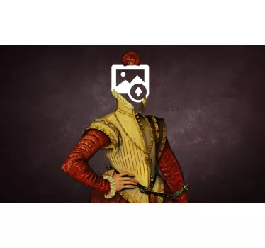 Stickers voor laptop aristocratische kat - TenStickers