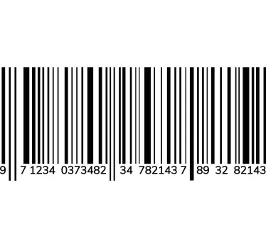 Douchedeur sticker barcode  Decoratie stickers lijnen - TenStickers