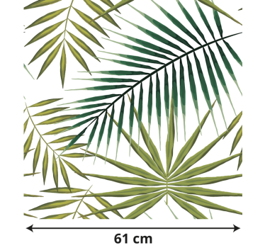 Palm bladeren meubel sticker - TenStickers