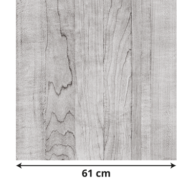 Grijze hout meubel sticker - TenStickers