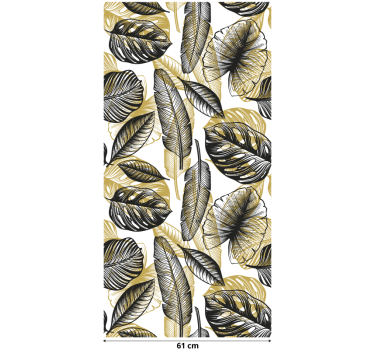 Elegante tropische planten Meubelsticker - TenStickers