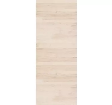 Lichte hout Deursticker - TenStickers