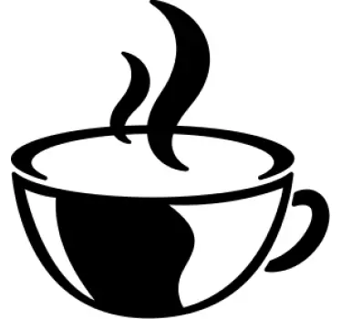 Koffiekopjes achterwand keuken sticker - TenStickers