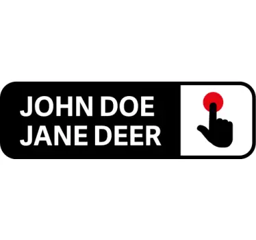Intercom Aanwijzingen sticker - TenStickers
