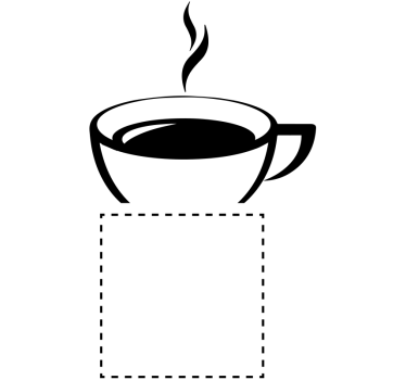 Koffiekop lichtschakelaar muursticker keuken - TenStickers