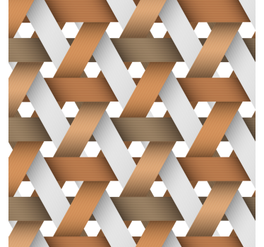 Scandinavisch wit hout Meubelsticker - TenStickers