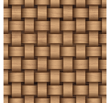 Verweven hout Meubelsticker - TenStickers