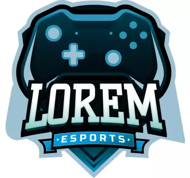 Gepersonaliseerd e-sports sticker games - TenStickers