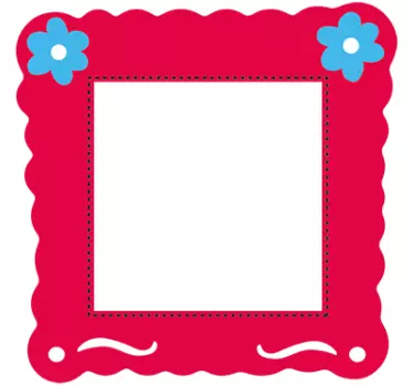 Bloemensticker voor Lichtschakelaar - TenStickers