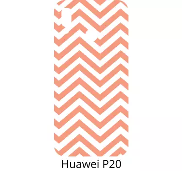 Chevronmotief omslag huawei sticker - TenStickers