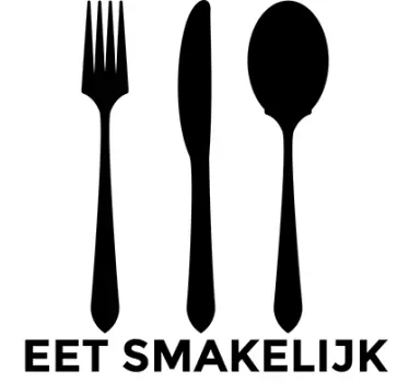 Eet smakelijk muursticker keuken - TenStickers