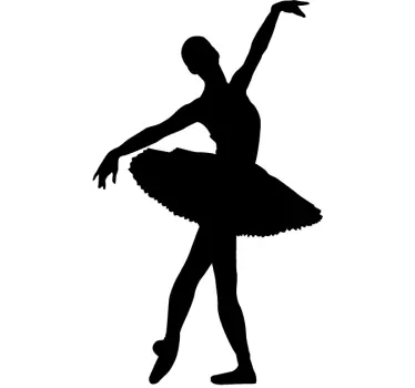 Klassieke ballet dans sticker - TenStickers
